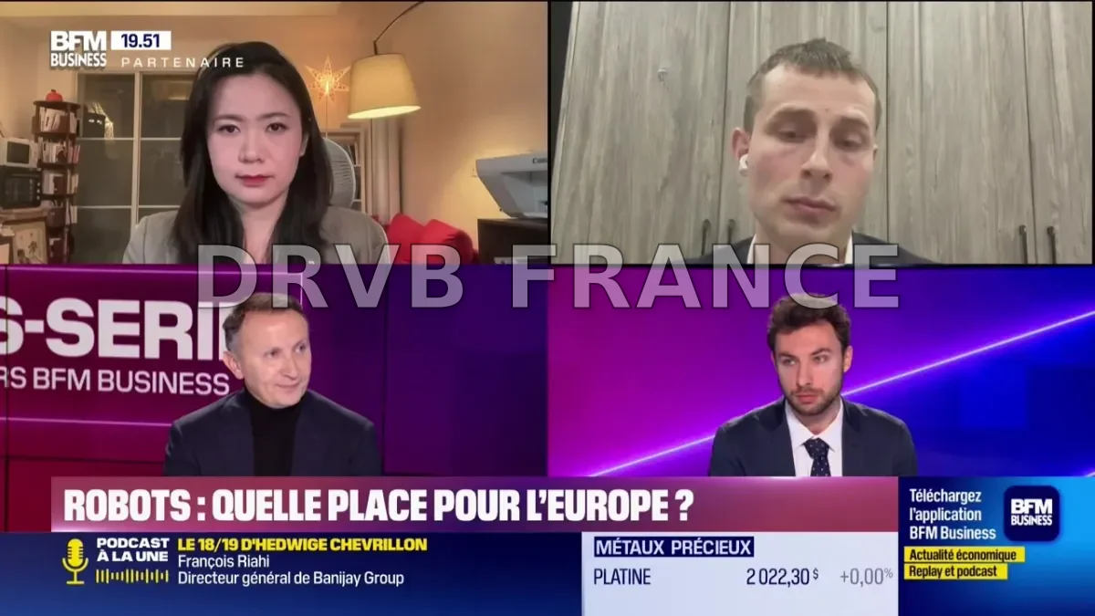 Les Dossiers BFM Business : La Chine en pleine accélération dans le secteur des Robots et de la High Tech